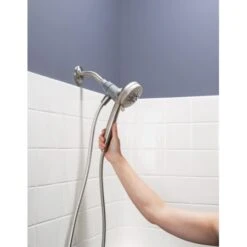 Moen Engage 6-Function 1.75 GPM Hand Shower With Magnetix Technology - Includes Hose And Holding Bracket -Bathroom Sales Store 26100 onthewall