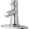 Single Supply Sink Faucet - 4" Centerset Installation -Bathroom Sales Store 3510 4e2805abchrome