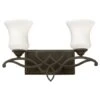 Brooke 2 Light 16-1/2" Wide Bathroom Vanity Light With Etched Opal Glass Shades -Bathroom Sales Store 5002ob primary