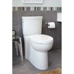 American Standard Studio Right Height Round Front Bowl And Seat -Bathroom Sales Store 6358.prd .l.alt .0011