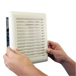 50-110 CFM 0.9 Sone HVI Certified Energy Star Rated Bath Fan With Brushless DC Motor 20 50-110 CFM 0.9 Sone HVI Certified Energy Star Rated Bath Fan With Brushless DC Motor -Bathroom Sales Store 696n remove grille 1