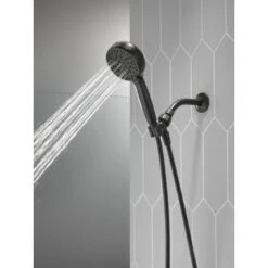 Delta ProClean 1.75 GPM Multi Function 6 Setting Hand Shower And Cleaning Spray -Bathroom Sales Store 75740BL WATER 04 WEB