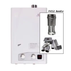 4.8 GPM Residential Natural Gas Tankless Water Heater With 74000 Maximum BTU Input