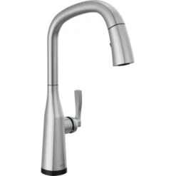 Delta Stryke 1.8 GPM Pull-Down Kitchen Faucet With On/Off Touch Activation And Magnetic Docking Spray Head