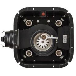 90 CFM 1.2 Sones Single Speed Ceiling Mounted Exhaust Fan With Four 270 Watt Heat Lamps -Bathroom Sales Store A71620Motor20Top20View