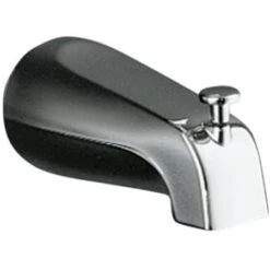 Coralais Series 4-5/8" N.P.T. Diverter Wall Mounted Tub Spout