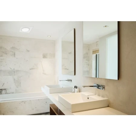 110 CFM 0.4 Sone Wall/Ceiling Mount Energy Star Rated Bathroom Exhaust Fan With LED Light/Nightlight And Adjustable Speed 6 110 CFM 0.4 Sone Wall/Ceiling Mount Energy Star Rated Bathroom Exhaust Fan With LED Light/Nightlight And Adjustable Speed - Image 4