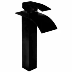 Remi 1.2/2.2 GPM Single Hole Waterfall Vessel Bathroom Faucet