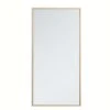 Eternity 18" X 36" Rectangular Beveled Metal Framed Bathroom Mirror
