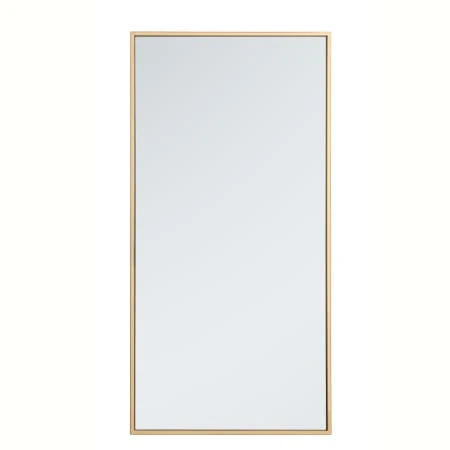 Eternity 18" X 36" Rectangular Beveled Metal Framed Bathroom Mirror 3 Eternity 18" X 36" Rectangular Beveled Metal Framed Bathroom Mirror