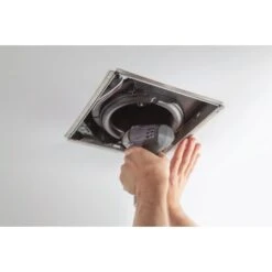 50-110 CFM 0.9 Sone LED Lighted Humidity Sensing Energy Star Rated Bath Fan With Brushless DC Motor 19 50-110 CFM 0.9 Sone LED Lighted Humidity Sensing Energy Star Rated Bath Fan With Brushless DC Motor -Bathroom Sales Store ae50110dc install v1 1