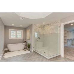 80 CFM 0.3 Sone Ceiling Mounted Exhaust Fan With LED Lighting -Bathroom Sales Store aero pure abf80l1 alternate image 25