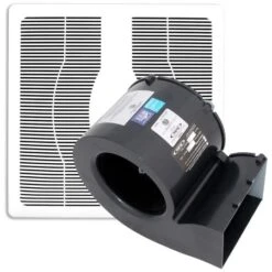 130 CFM 0.6 Sone Ceiling Mounted Variable Speed Energy Star Rated Exhaust Fan 10 130 CFM 0.6 Sone Ceiling Mounted Variable Speed Energy Star Rated Exhaust Fan -Bathroom Sales Store air king evd alternate view 36