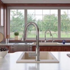 Alfi Trade 16-1/8" Drop In Single Basin Granite Composite Kitchen Sink -Bathroom Sales Store alfi brand ab1720di alternate image 148