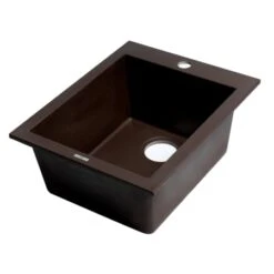Alfi Trade 16-1/8" Drop In Single Basin Granite Composite Kitchen Sink -Bathroom Sales Store alfi brand ab1720di alternate image 152