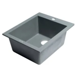 Alfi Trade 16-1/8" Drop In Single Basin Granite Composite Kitchen Sink