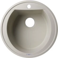 Alfi Trade 20-1/8" Drop In Single Basin Granite Composite Kitchen Sink