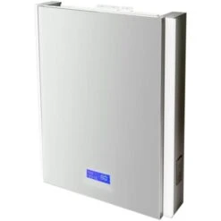 24" X 32" Lighted Frameless Single Door Medicine Cabinet