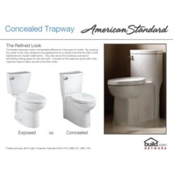 American Standard Studio Right Height Round Front Bowl And Seat -Bathroom Sales Store american standard 3053 120 technology graph 93