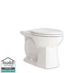 American Standard Estate Elongated Toilet Bowl Only With VorMax Flushing, Right Height, EverClean, And CleanCurve Rim - Less Seat -Bathroom Sales Store american standard 3070a 101 020 newbuild