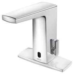 American Standard Paradigm 0.35 GPM Single Hole Bathroom Faucet With Selectronic Technology - Includes Thermostatic Lever Handle - Less Power Supply -Bathroom Sales Store american standard 702b 203 alternate image 191