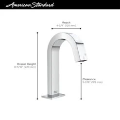 American Standard Integral 1.2 GPM Single Hole Bathroom Faucet -Bathroom Sales Store american standard 7762 112 alternate image 6