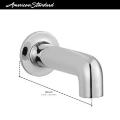 American Standard Studio S 6 Inch Slip-On Non-Diverter Tub Spout -Bathroom Sales Store american standard 8888 316 alternate image 219