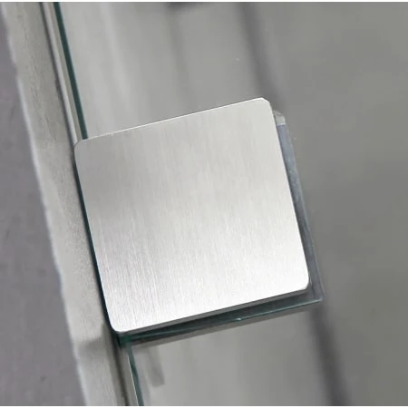 Herald 48" Wide X 58" High Hinged Frameless Tub Door With Clear Glass 7 Herald 48" Wide X 58" High Hinged Frameless Tub Door With Clear Glass - Image 5