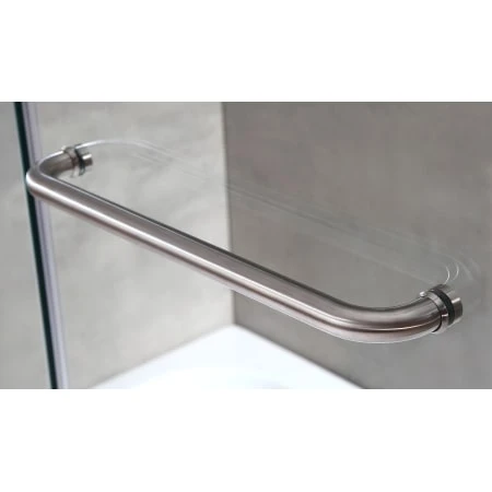 Herald 48" Wide X 58" High Hinged Frameless Tub Door With Clear Glass 5 Herald 48" Wide X 58" High Hinged Frameless Tub Door With Clear Glass - Image 3