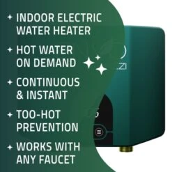 ENVO Ansen 6 KW Tankless Electric Water Heater -Bathroom Sales Store anzzi wh az006 m1 alternate image 10