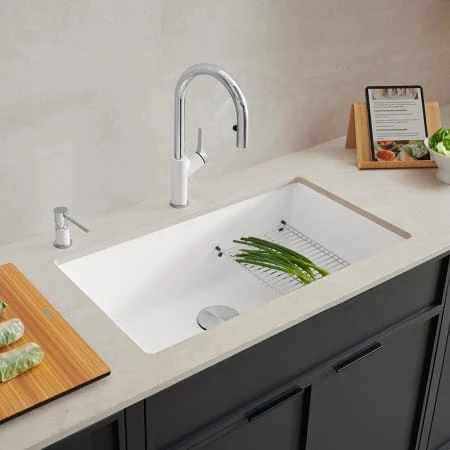 Blanco Precis 32" Undermount Single Basin SILGRANIT Kitchen Sink 9 Blanco Precis 32" Undermount Single Basin SILGRANIT Kitchen Sink - Image 7