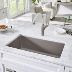 Blanco Precis 32" Undermount Single Basin SILGRANIT Kitchen Sink 31 Blanco Precis 32" Undermount Single Basin SILGRANIT Kitchen Sink -Bathroom Sales Store blanco 440150 alternate image 257