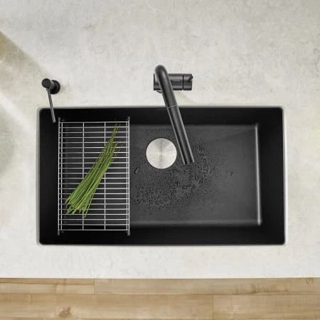 Blanco Precis 32" Undermount Single Basin SILGRANIT Kitchen Sink 20 Blanco Precis 32" Undermount Single Basin SILGRANIT Kitchen Sink - Image 18