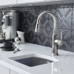 Blanco Diamond 15" Drop-In Or Undermount Single Basin SILGRANIT Kitchen Bar Sink -Bathroom Sales Store blanco 440205 alternate image 350