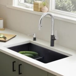 Blanco Precis 30" Undermount Single Basin SILGRANIT Kitchen Sink -Bathroom Sales Store blanco 442533 alternate image 581