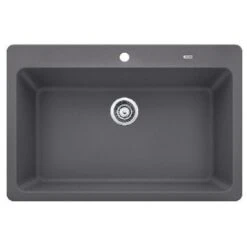 Blanco Grandis 33" Drop-In Or Undermount Single Basin Silgranit Kitchen Sink