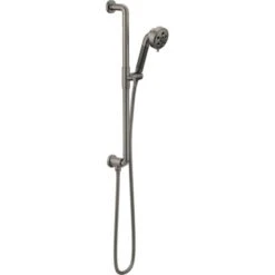 Litze 1.75 GPM Multi Function Hand Shower Package - Includes Slide Bar, Hose, And Wall Supply