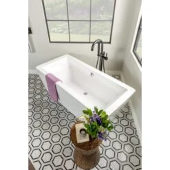 Odin Floor Mounted Tub Filler With Integrated Diverter And Hand Shower - Less Rough In -Bathroom Sales Store brizo t70175 alternate view 377