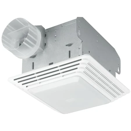Economy 70 CFM 3.5 Sone Ceiling Mounted Bath Fan With Light 3 Economy 70 CFM 3.5 Sone Ceiling Mounted Bath Fan With Light
