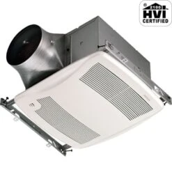 110 CFM 0.3 Sone Ceiling Mounted Energy Star Rated And HVI Certified Bath Fan With Humidity Sensor From The ULTRA GREEN Collection