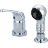 2.0 GPM Single Handle Shampoo Faucet With Pull-Out Spray Head -Bathroom Sales Store central brass 1130 5795709