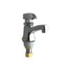 Single Supply Hot Water Basin Faucet With Self Closing Lever Handle - Single Hole Installation -Bathroom Sales Store chicago faucets 335 e12hotabcp 657