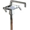 Commercial Grade Single Hole Laundry / Service Faucet With Lever Handles -Bathroom Sales Store chicago faucets 51 abcp 319