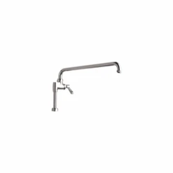 Deck Mounted Pot Filler With 14" Spout And Lever Handle - Commercial Grade