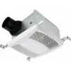 110 CFM 0.9 Sone Ceiling Mounted Energy Star Rated Exhaust Fan With Light 1 110 CFM 0.9 Sone Ceiling Mounted Energy Star Rated Exhaust Fan With Light -Bathroom Sales Store continental fan manufacturing tf110l 4