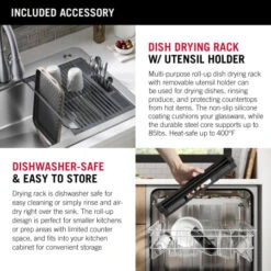 Delta Lorelai 25” Workstation Kitchen Sink Top Mount Drop-In 16 Gauge Stainless Steel Single Bowl With WorkFlow Ledge And Accessories -Bathroom Sales Store cvb1eyrfbelailrxpqtt