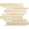 Marble Collection - Random Linear Mosaic Wall & Floor Tile - Varied Marble Visual - Sold By Piece (1 SF/Piece) -Bathroom Sales Store daltile m1041215rdms1p 4949