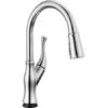 Delta Ophelia 1.8 GPM Single Hole Pull Down Kitchen Faucet With Touch2O Technology - Includes Escutcheon -Bathroom Sales Store delta 19888tz dst 1006695
