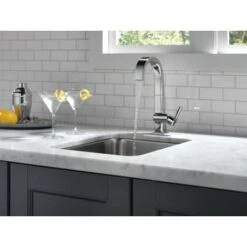 Delta Pivotal 1.5 GPM Single Hole Bar Faucet -Bathroom Sales Store delta 1993lf alternate image 51