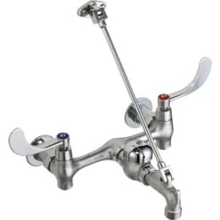 Delta Wall Mounted Double Handle Utility Faucet
